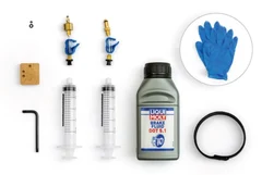 Bleedkit Premium+ Luftesett Sram Edge Spr&#248;yter, DOT 5.1, torxn&#248;kkel, hansker