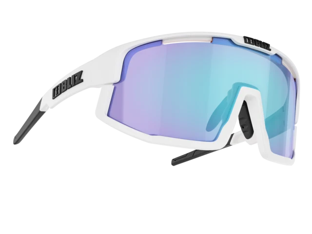 Bliz Vision Briller White, Smoke & Blue multi linse 