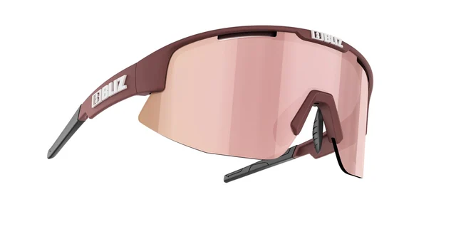 Bliz Matrix Small Glasögon Burgunder, Brown w rose multi 