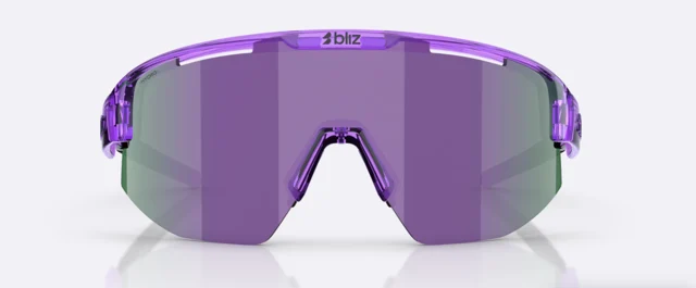 Bliz Matrix Briller Transparent Purple, Smoke w purple multi 