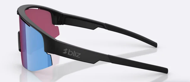 Bliz Matrix Small Briller Matt Black, Violet w Blue Multi 