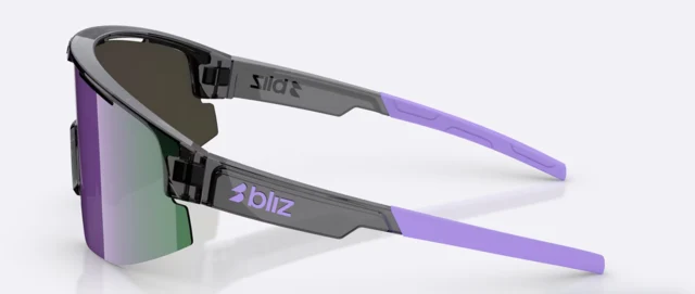 Bliz Matrix Small Briller Crystal Black, Grey w Purple Multi 