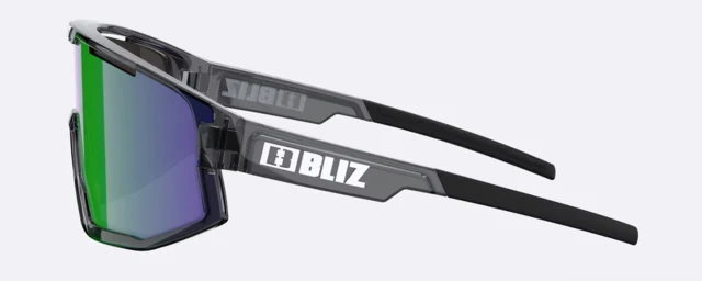 Bliz Fusion Small Briller Crystal Black, Brown w Green Multi 