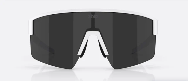 Bliz P004 Briller Matte White, Smoke 