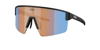 Bliz P004 Briller Matte Black, Orange w Blue Multi