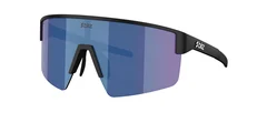 Bliz P004 Briller Matte Black, Grey w Blue Mirror