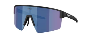 Bliz P004 Briller Matte Black, Grey w Blue Mirror