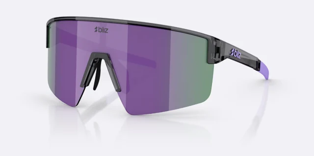 Bliz P004 Small Briller Crystal Black, Grey w Purple Multi 