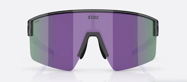 Bliz P004 Small Briller Crystal Black, Grey w Purple Multi 
