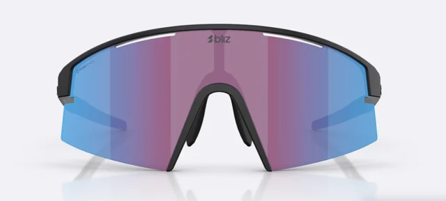 Bliz P006 Briller Matte Black, Violet w blue multi 
