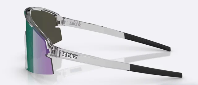 Bliz P006 Briller Crystal Black, Green w green multi 