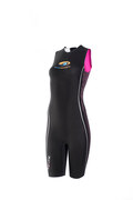 BlueSeventy PZ4TX SwimSkin Dam Tri Suit Svart/Rosa, För konkurranse!