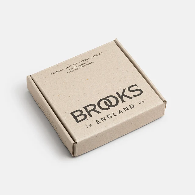Brooks Premium Leather Saddle Care Kit Pleiesett for sykkelseter i skinn 