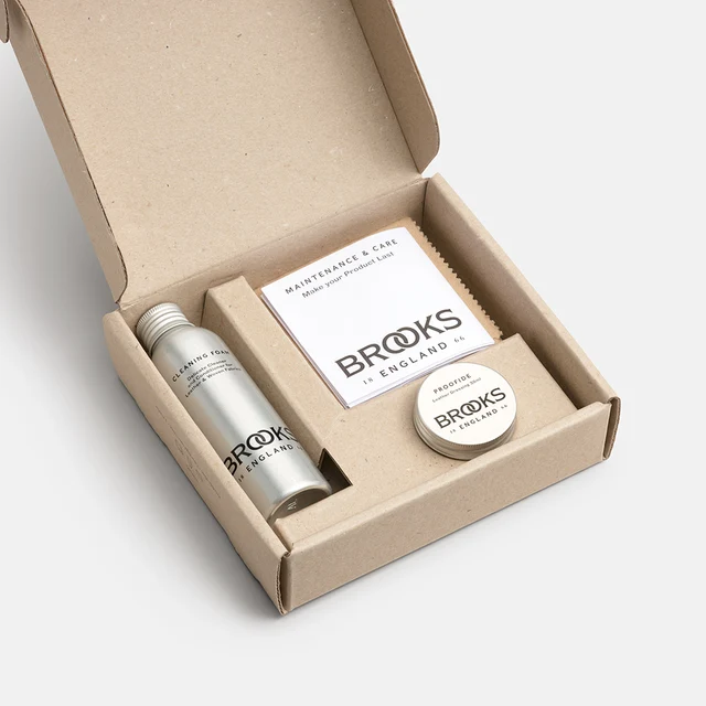 Brooks Bag Care Kit Pleiesett,for rengjøring og lærpleie 
