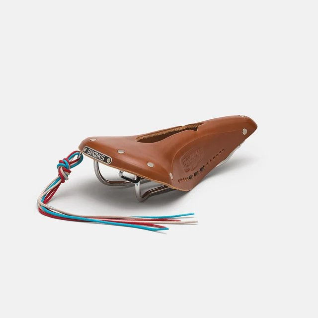 Brooks leather B17 Carved Sykkelsete Honey, Lær, 275 x 175 x 65 mm, 530 gram 