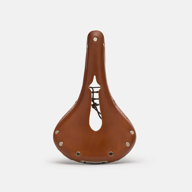 Brooks leather B17 Carved Sykkelsete Honey, Lær, 275 x 175 x 65 mm, 530 gram 