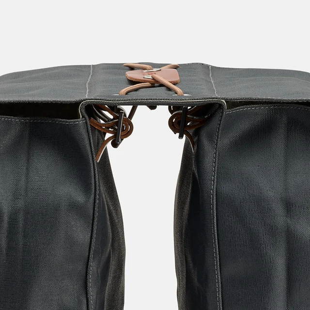 Brooks Bricklane Panniers Sideveske Grey/Honey, 15 liter, 950 gr 