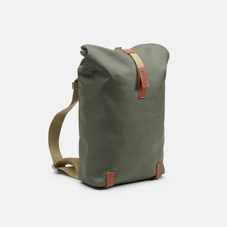 Brooks Pickwick Cotton Canvas Ryggsekk 26L, Sage Green/Honey