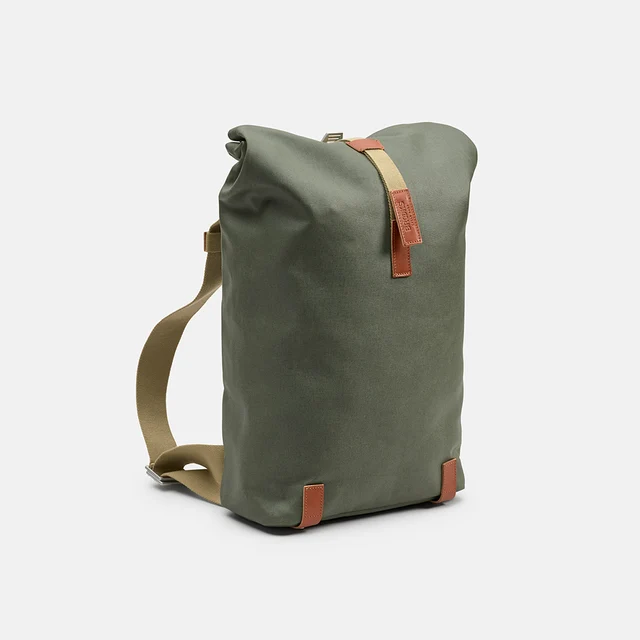 Brooks Pickwick Cotton Canvas Ryggsekk 26L, Sage Green/Honey 