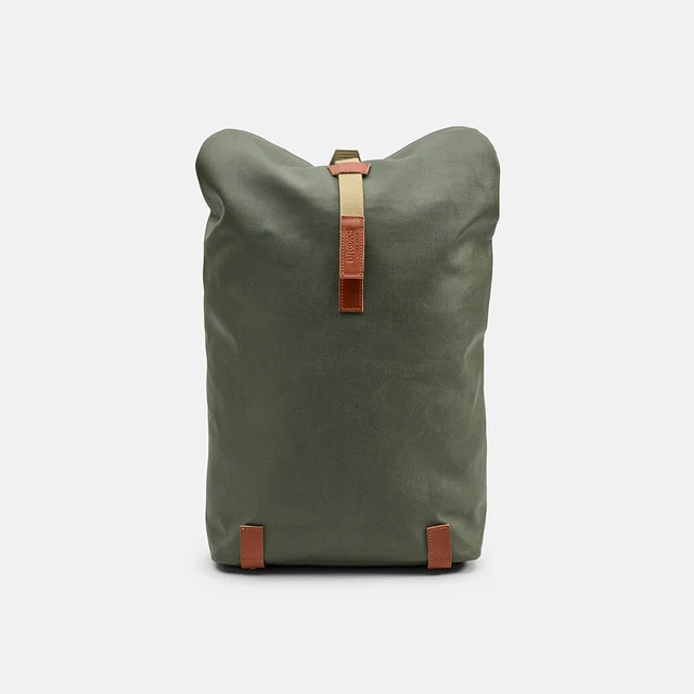 Brooks Pickwick Cotton Canvas Ryggsekk 26L, Sage Green/Honey 