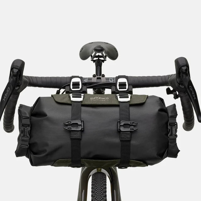 Brooks Scape Roll Styreveske Mud Green, 10-12 L, Maks 5 kg, 670 g 