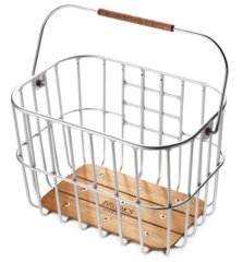 Brooks Hoxton Sykkelkurv Aluminium, 25L, 38x26x26 cm, 1150 g