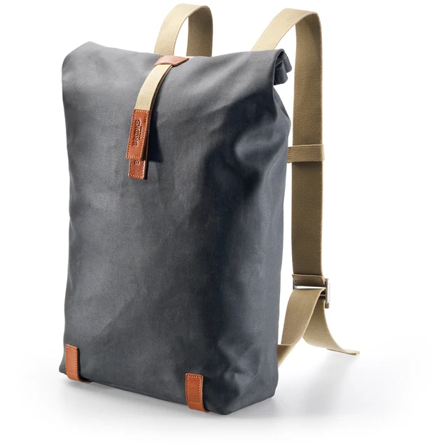 Brooks Pickwick Cotton Canvas Ryggsekk 26L, Grey/honey 