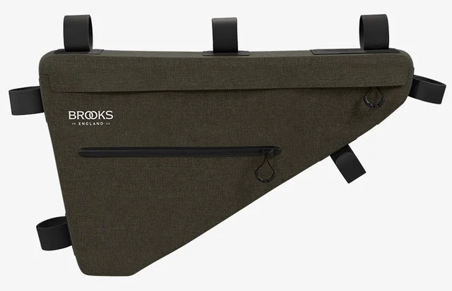 Brooks Scape Full Rammeveske Mud Green, 5 L, Maks 3 kg, 390 g 