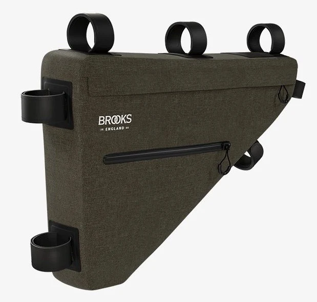 Brooks Scape Full Rammeveske Mud Green, 5 L, Maks 3 kg, 390 g 