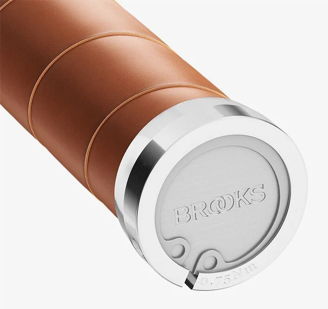 Brooks Slender Leather 130/130 Holker Honey, Naturlig lær, 130/130 mm 