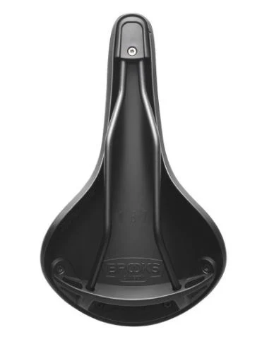 Brooks Cambium C17 Sete Sort, 283 x 162 x 52mm. 464g. 