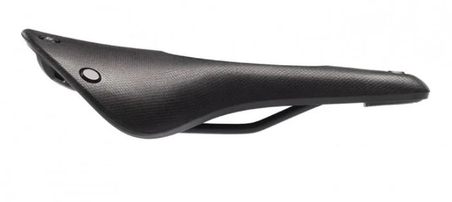 Brooks Cambium C17 Carved Sete Sort, 283 x 162 x 52mm. 446g. 