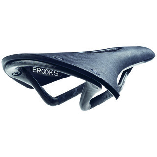 Brooks Cambium C13 Carved AW Sykkelsete Sort, 275 x 132 x 55 mm, 259 g