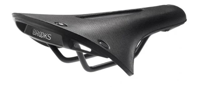 Brooks Cambium C19 Carved Sete Sort, 283 x 184 x 52mm. 473g. 