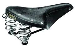 Brooks Leather B67 Sykkelsete Sort, Lær, 260 x 205 x 101mm, 850g