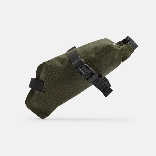 Brooks Scape Saddle Roll Seteveske Mud Green, 1 L, 75 g 