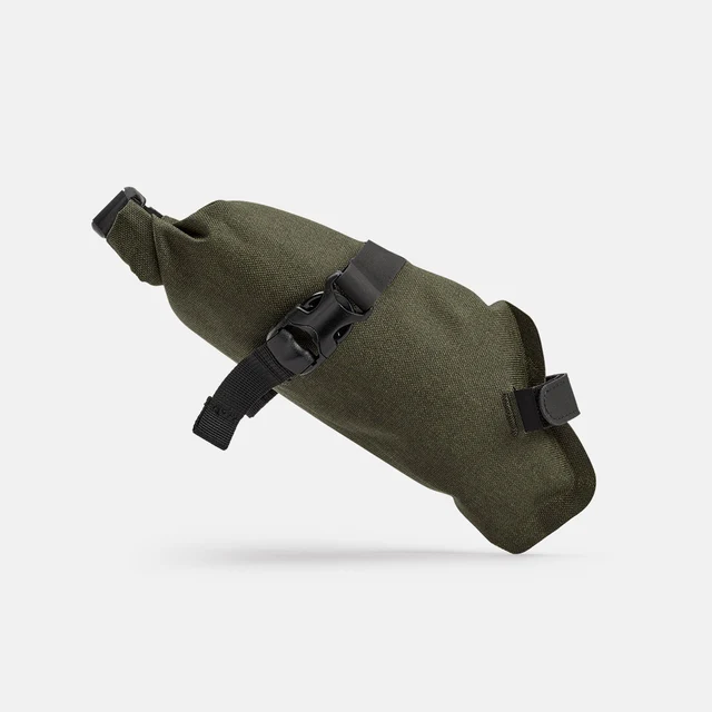 Brooks Scape Saddle Roll Seteveske Mud Green, 1 L, 75 g 