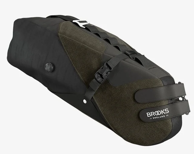 Brooks Scape Bag Seteveske Mud Green, 8 L, Max 3 kg, 500 g 