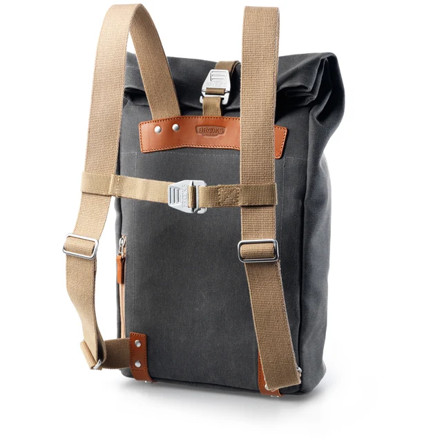 Brooks Pickwick Cotton Canvas Ryggsekk Black 