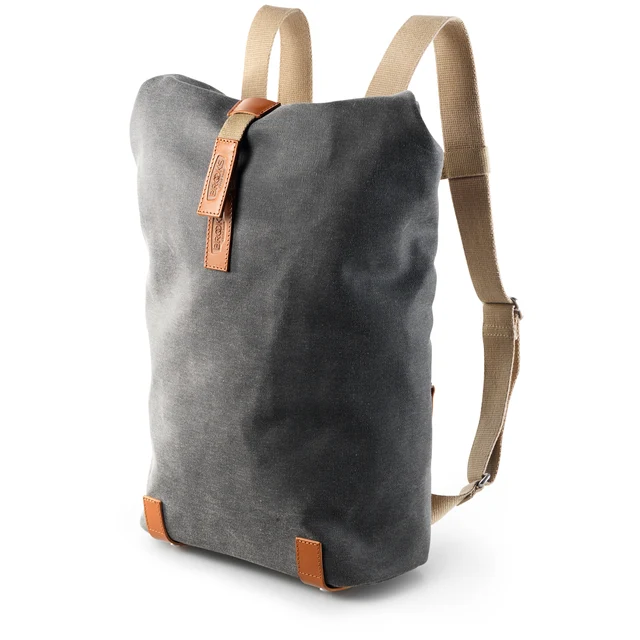Brooks Pickwick Cotton Canvas Ryggsekk Grey/honey 