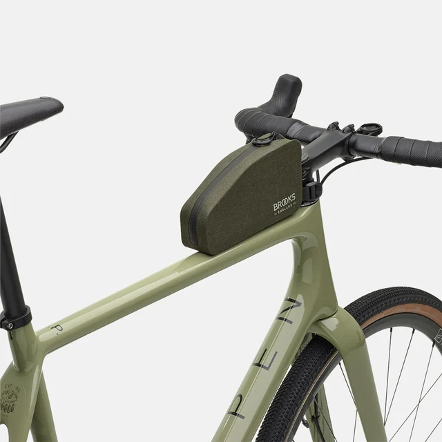 Brooks Scape Top Tube Bag Overørrsveske Mud Green 