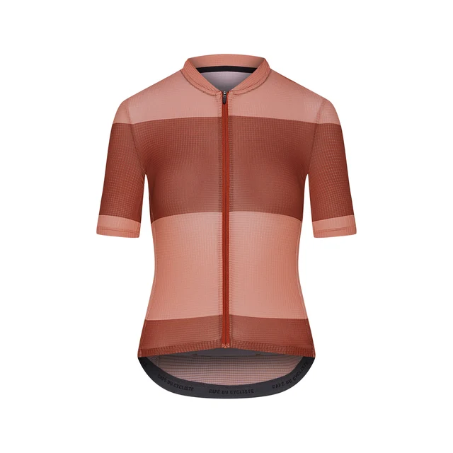 Café Du Cycliste Angeline W Cykeltröja Sequoia Terracotta, Str. L 