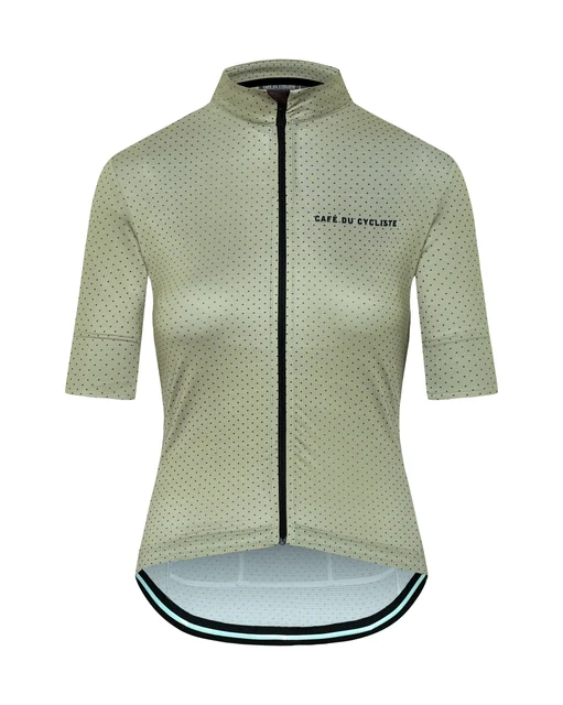 Café Du Cycliste Fleurette W Sykkeltrøye Mango, Str. XL 