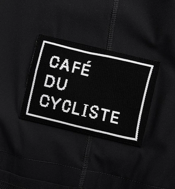 Café Du Cycliste Christine Tröja Black Print, Str. S 