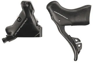 Campagnolo Super Record WRL Skivbroms 12s V&#228;nster, Hydraulisk 140 mm Bak/Fram