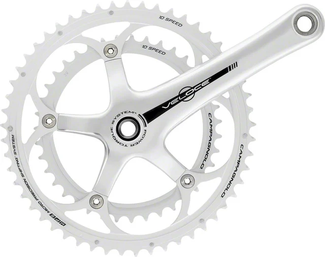 Campagnolo Veloce 10s 39T Drev Sølv, 39T 