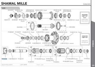 Campagnolo Bak Navhuv Shamal Mille, Shamal Ultra, Zonda