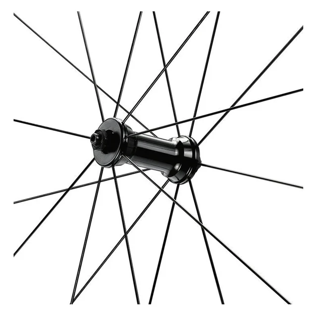 Campagnolo Khamsin Asym.Hjulsett B-Vare Sort, Clincher, Shim 10/11-Delt, 1790 gr 