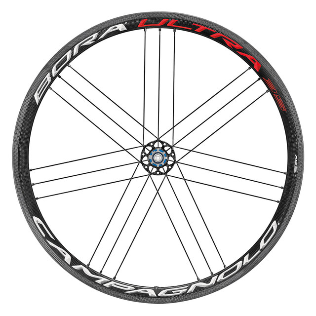 Campagnolo Bora Ultra 35 Hjulsett Bright, Clincher, Campa 10/11s, 1360 gr 