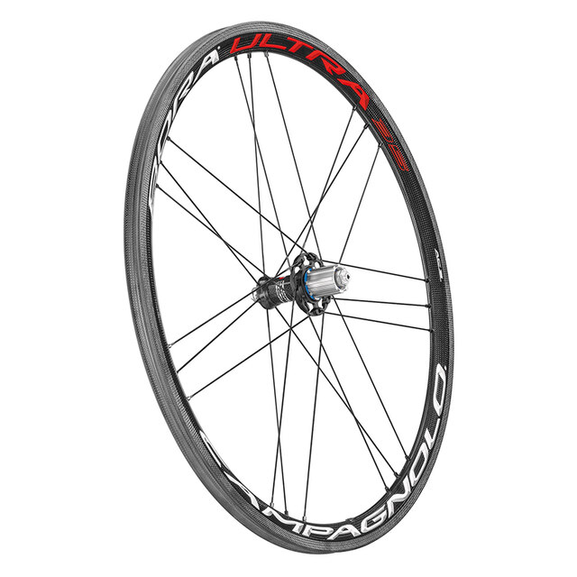 Campagnolo Bora Ultra 35 Hjulsett Bright, Clincher, Campa 10/11s, 1360 gr 